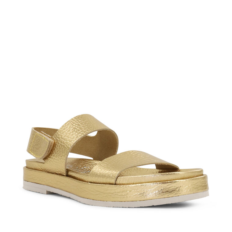 Jamili Metallic Flatform Sandal image number null