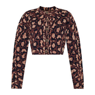 Renada Long Sleeve Scoop Neck Cardigan