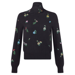 Joy And Mirth Long Sleeve Scarf Sweater