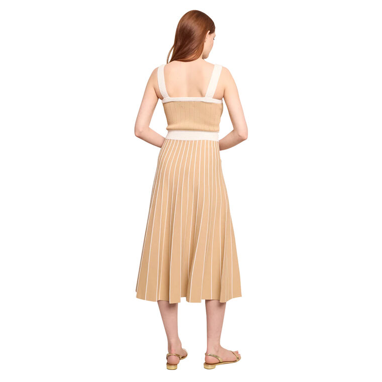 Aurora Sleeveless Knit Midi Dress image number null