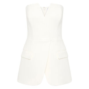 Rory Strapless Crepe Top