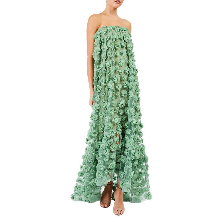 Athena Floral Maxi Gown image number null