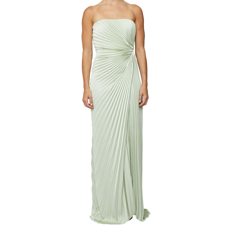 Layla Stapless Pleated Gown image number null