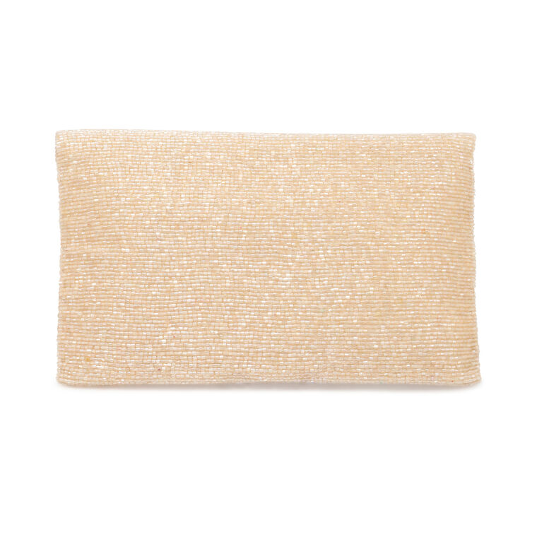 Fully Beaded Envelope Clutch image number null