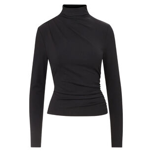 Mylie Long Sleeve Mock Neck Top