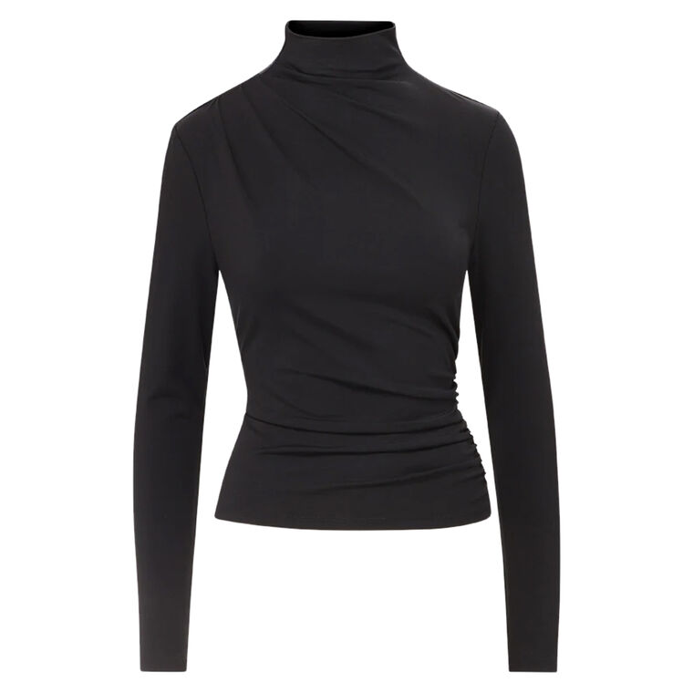 Mylie Long Sleeve Mock Neck Top image number null