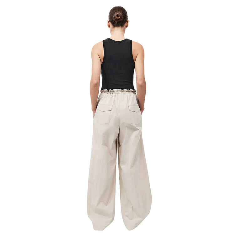 Petit Paperbag Waist Wide-Leg Pant image number null