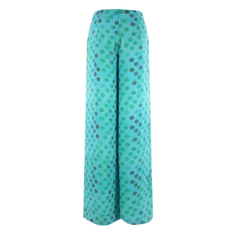 Verde Wide-Leg Pants image number null