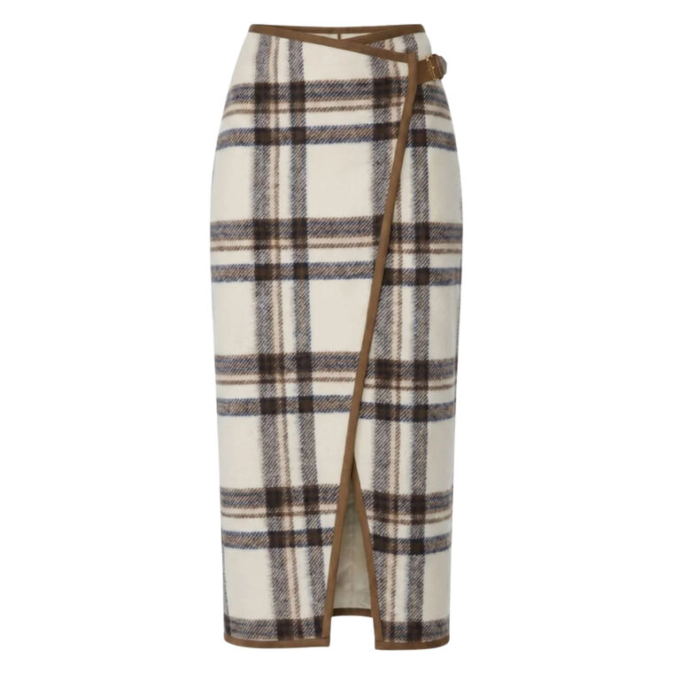 Leia Reversible Wrap Skirt image number null