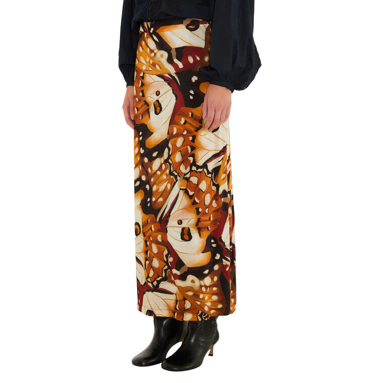 Borbofly Jersey Midi Skirt image number null