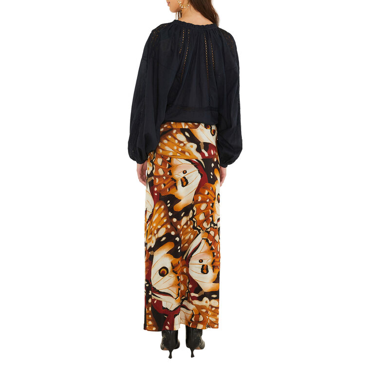 Borbofly Jersey Midi Skirt image number null
