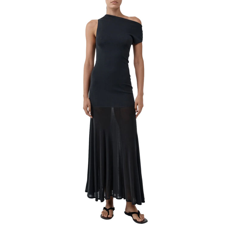 Fine Jersey Circle Hem Dress image number null
