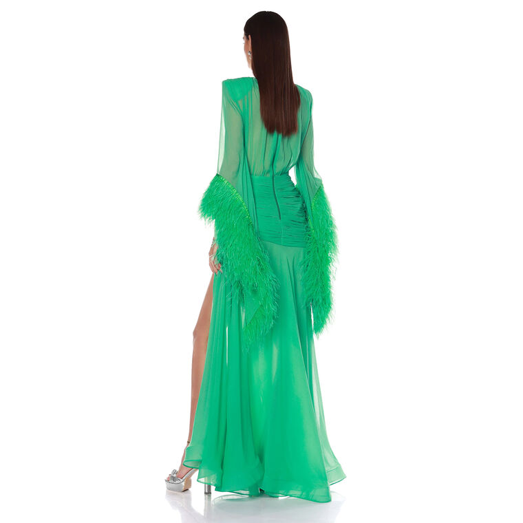 Geisha Feather Gown image number null