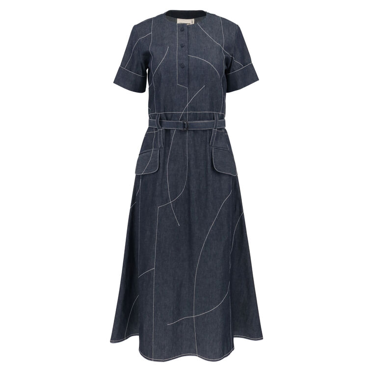 Criss Cross Stitch Dress image number null