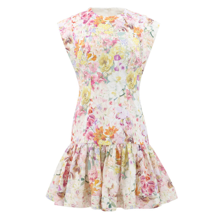 Harmony Flounce Short Dress image number null