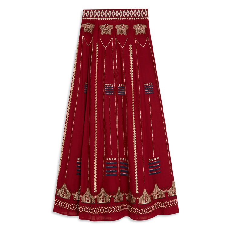 Camille Skirt with Samarcanda Embroidery image number null