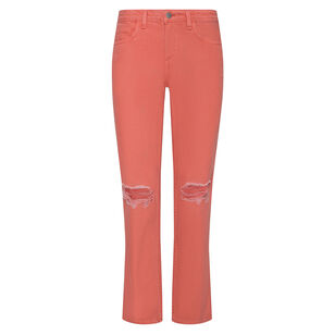 Nevia Low Rise Slouch Straight-Leg Jean