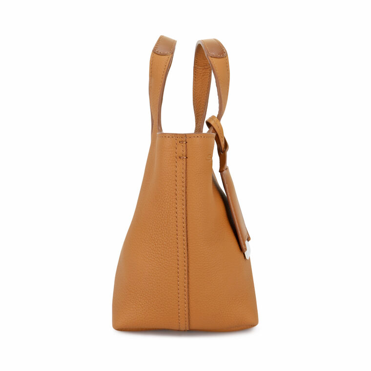 Mini Chaplier Logo Embossed Tote Bag image number null
