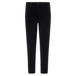 Celestia Velvet Ultra High Rise Slim-Leg Jean