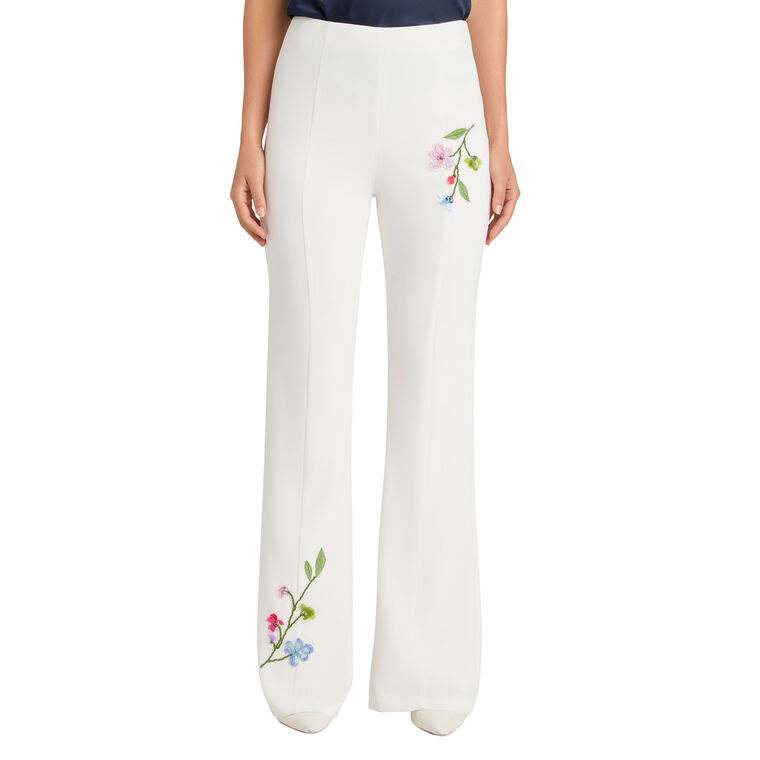 Floral Vine Kailyn Bootcut Pant image number null