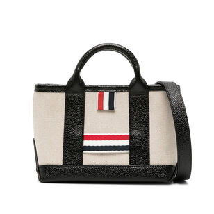 Micro Tool Tote Bag With Leather Trim