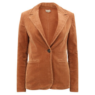 Macey Notched Collar Fitted Blazer