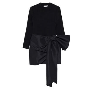 Tedda Taffeta Knit Mini Dress
