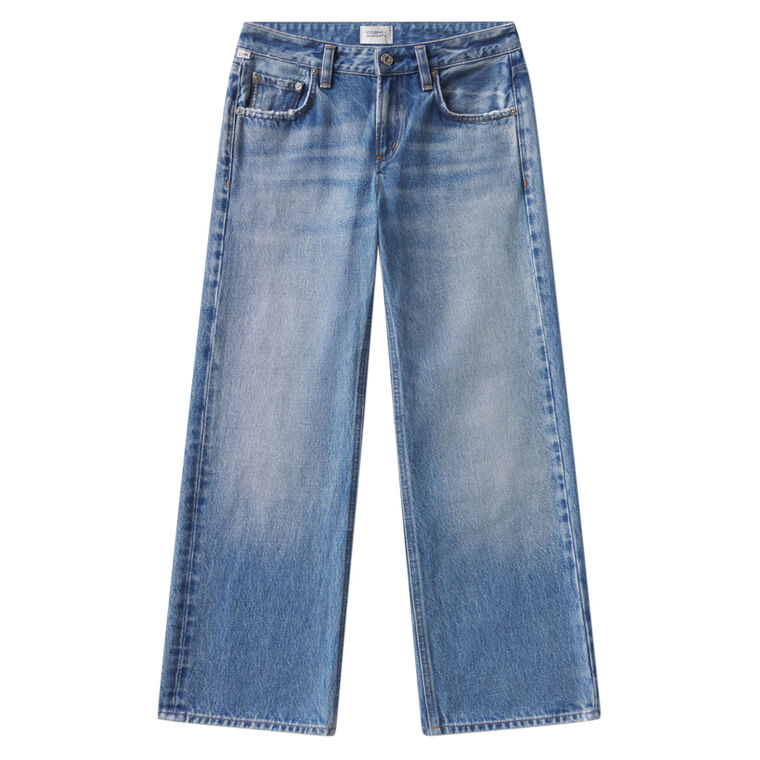 Faye Vintage Straight-Leg Jean image number null