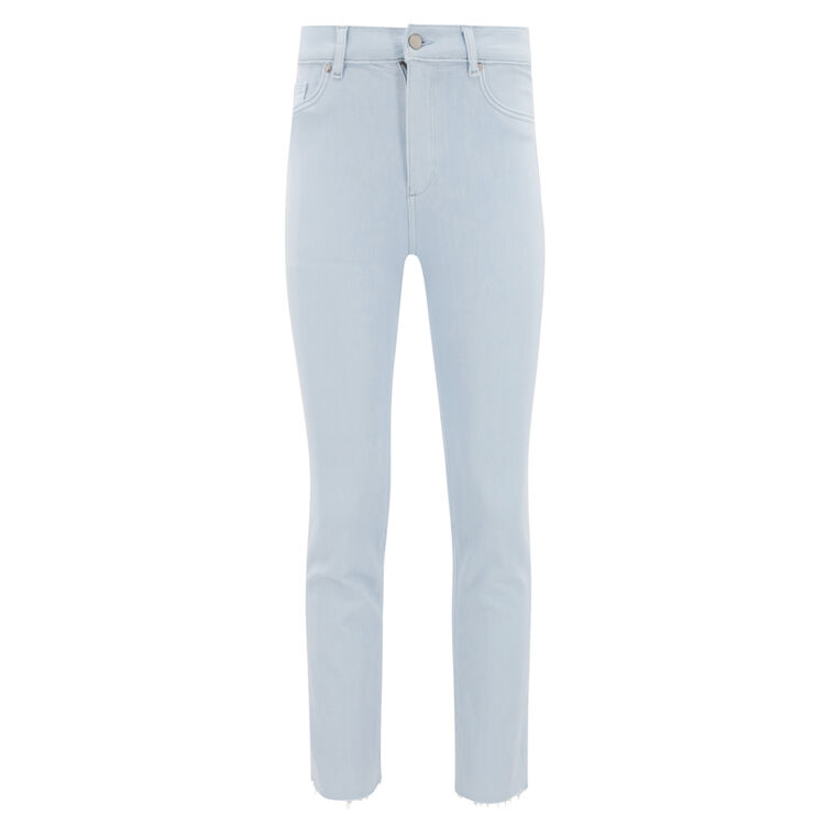 Mara Straight Mid Rise Instasculpt Ankle Jean image number null