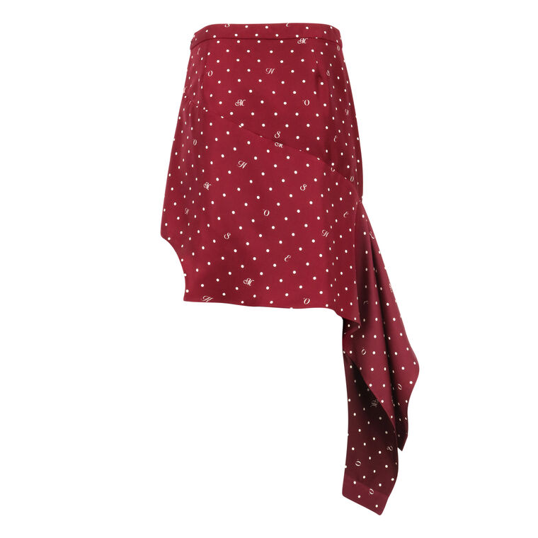 Deconstructed Pajamas Skirt image number null