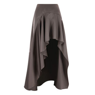 Alana Draped Satin Skirt