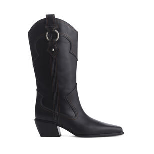 Joni Leather Cowboy Boot