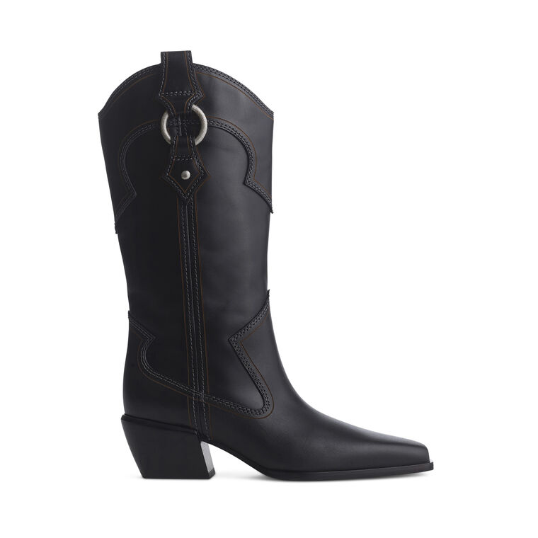 Joni Leather Cowboy Boot image number null