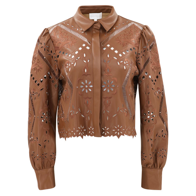 Alice Vegan Leather Jacket image number null