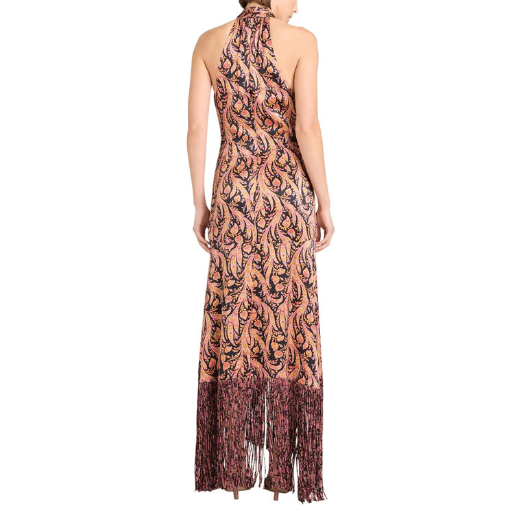 Charming Paisley Teresa Halterneck Maxi Dress image number null