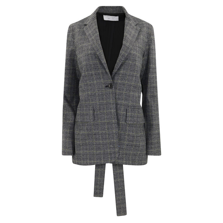 Plaid Suiting Blazer image number null