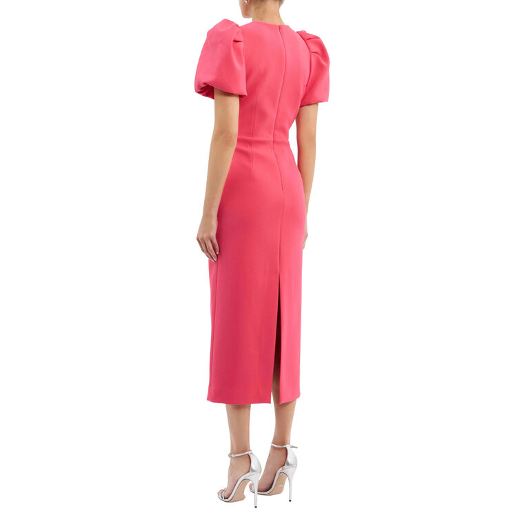 Posey Puff Sleeve Midi Dress image number null