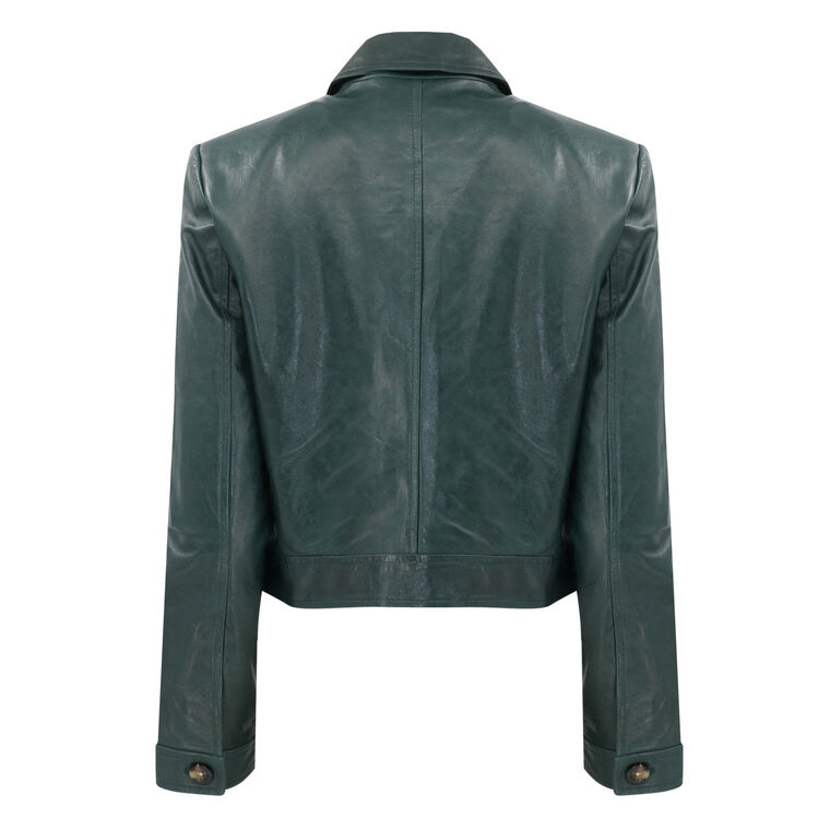 Monte Leather Jacket image number null