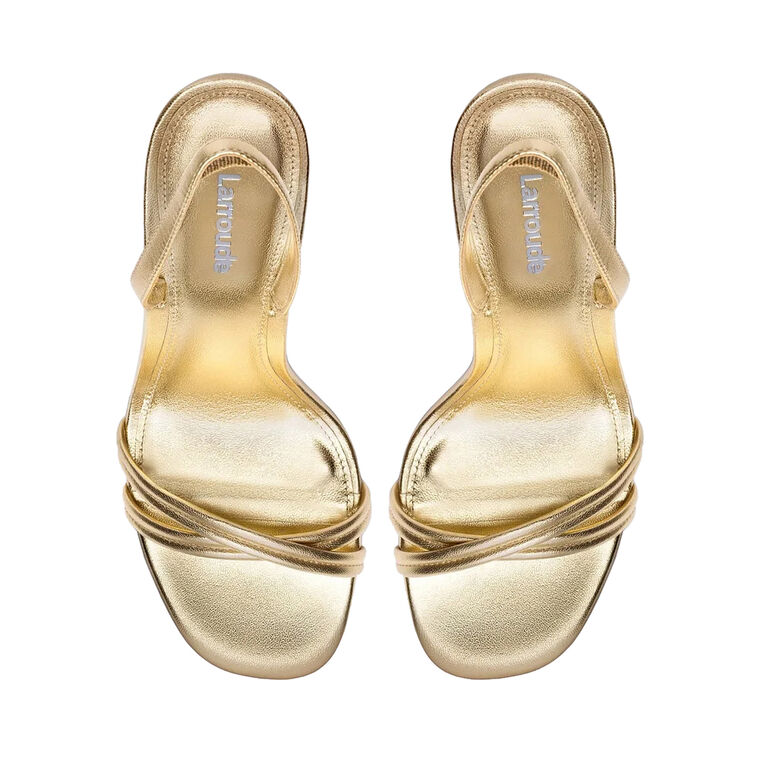 Annie Metallic Leather Sandal image number null