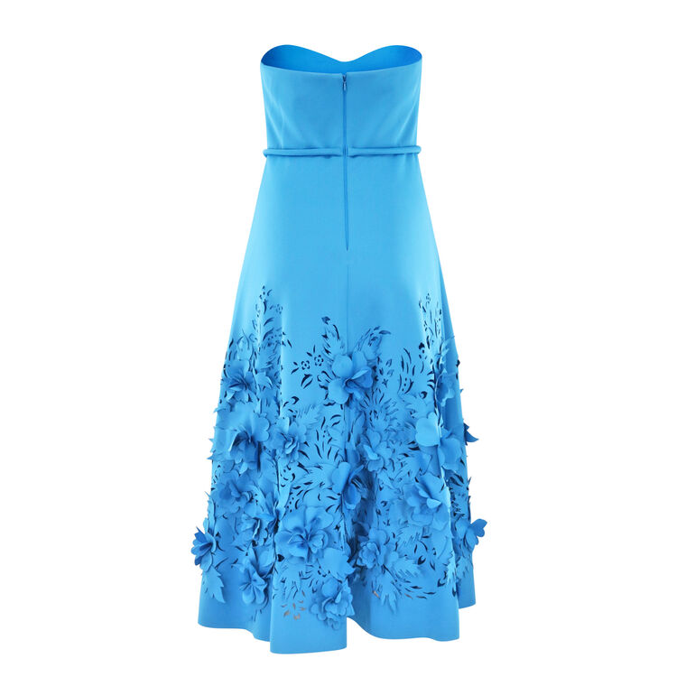 Strapless Cutout A-Line Dress image number null