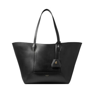 Soft Shiny Calf Leather Diamond Tote