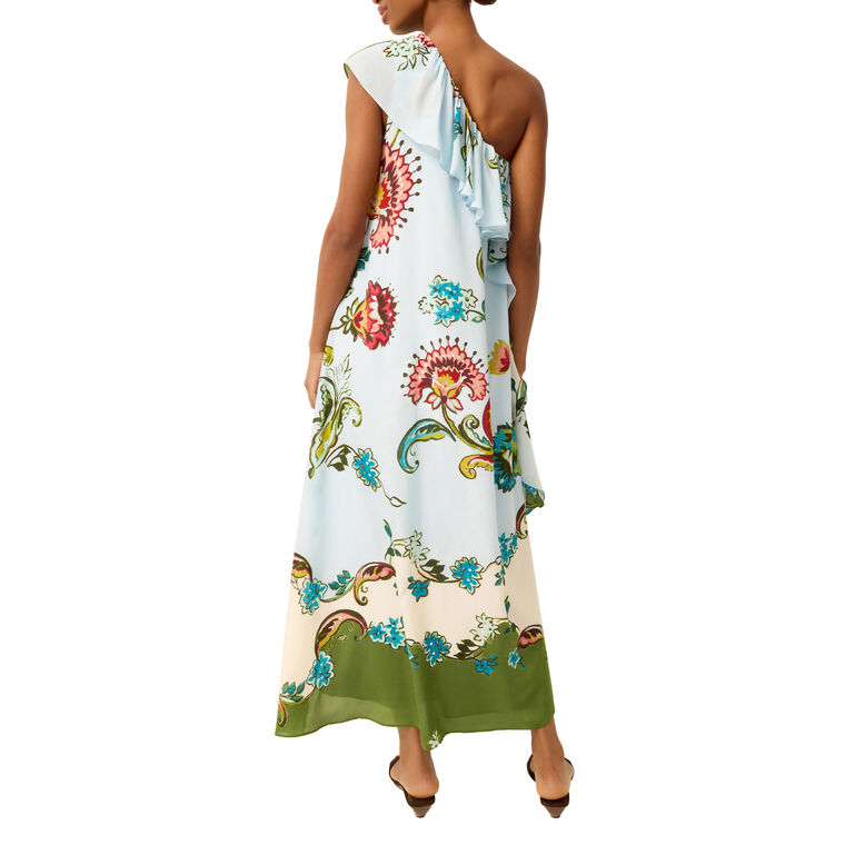 Mora One-Shoulder Midi Dress image number null