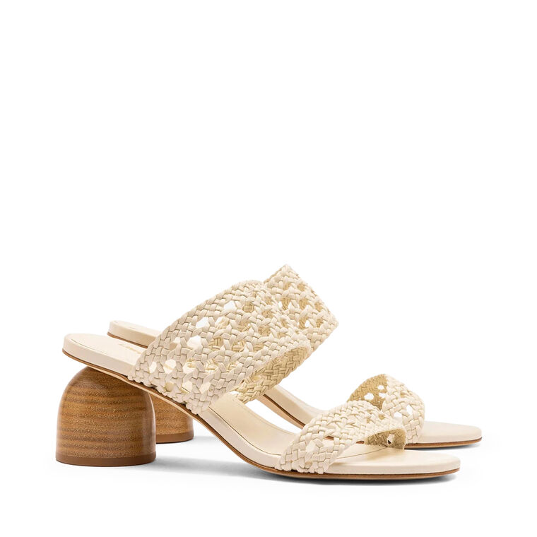 Dew Drop Macrame Mule Sandal image number null