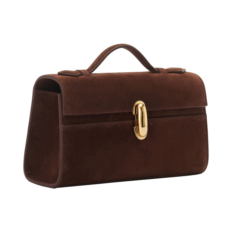 Symmetry Pochette In Suede image number null