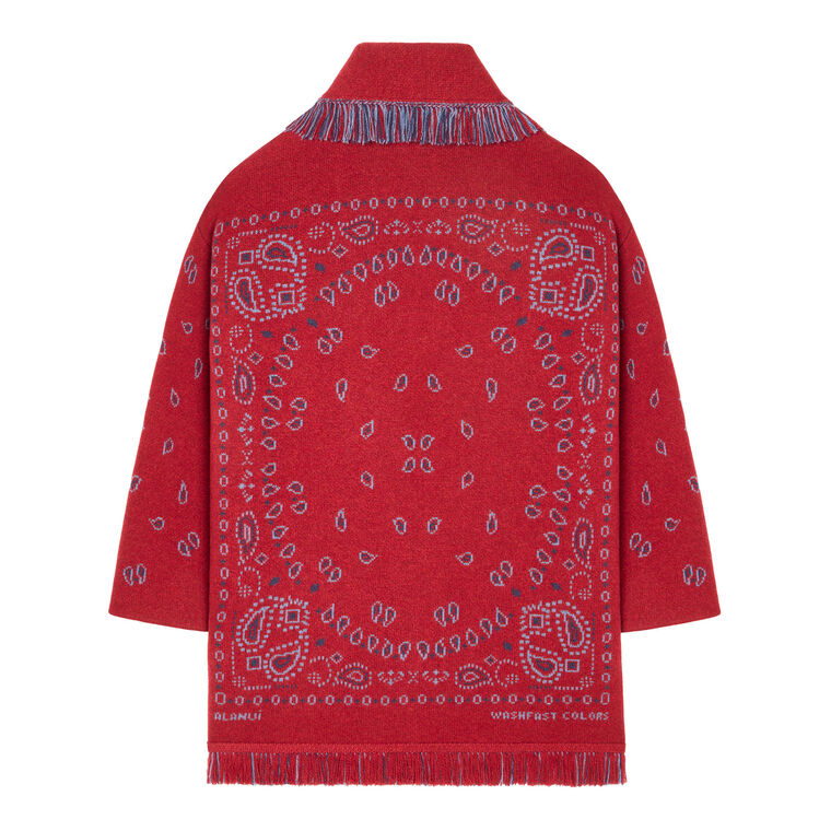 Bandana Jacquard Cardigan image number null