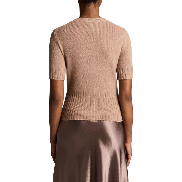 High Rib Cashmere Blend Tee image number null