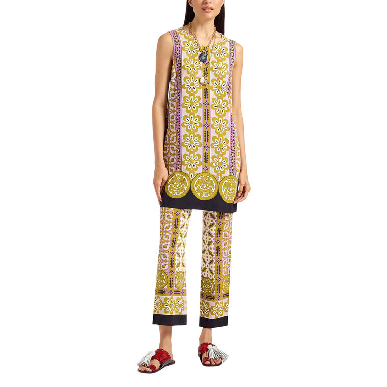 Sleeveless Stretch Tunic image number null