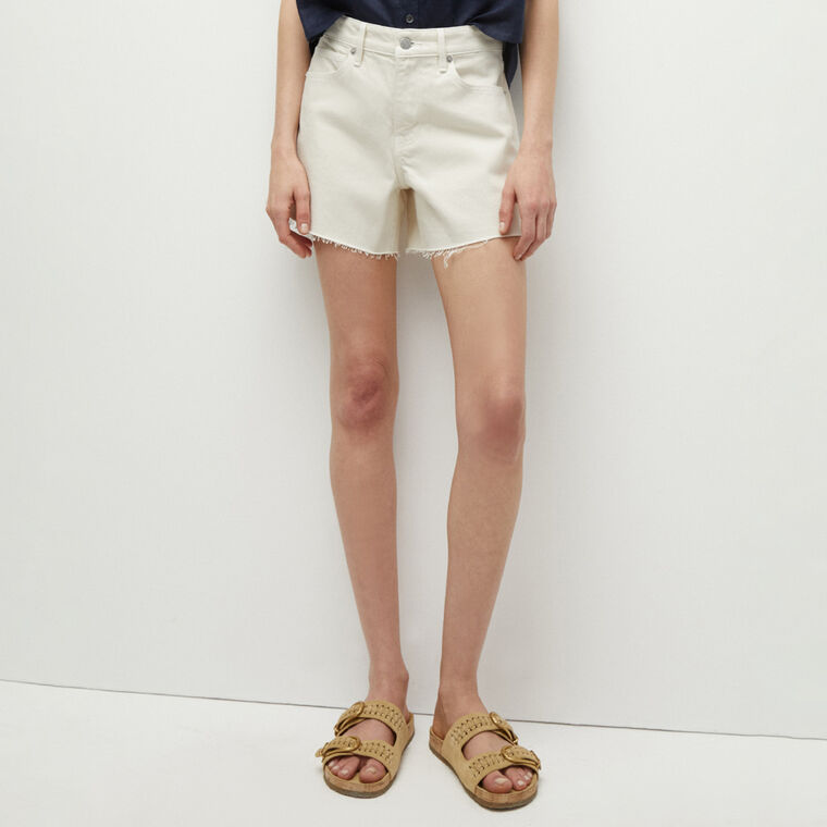 Ellis Mid Rise Denim Short image number null