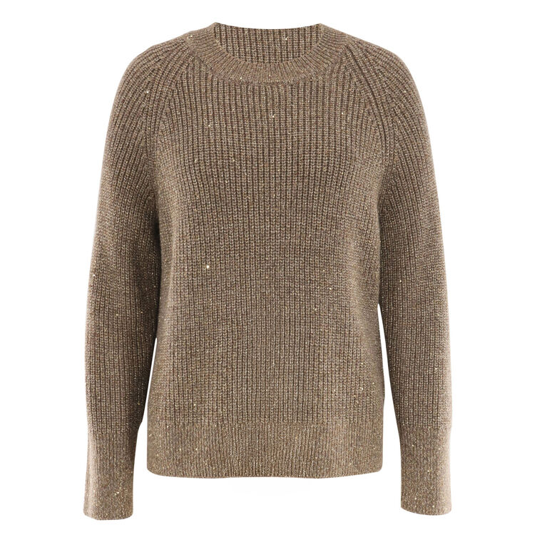 Kimberly Sequin Raglan Sleeve Sweater image number null