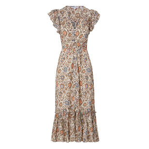 Dolci Ruffle Floral Dress